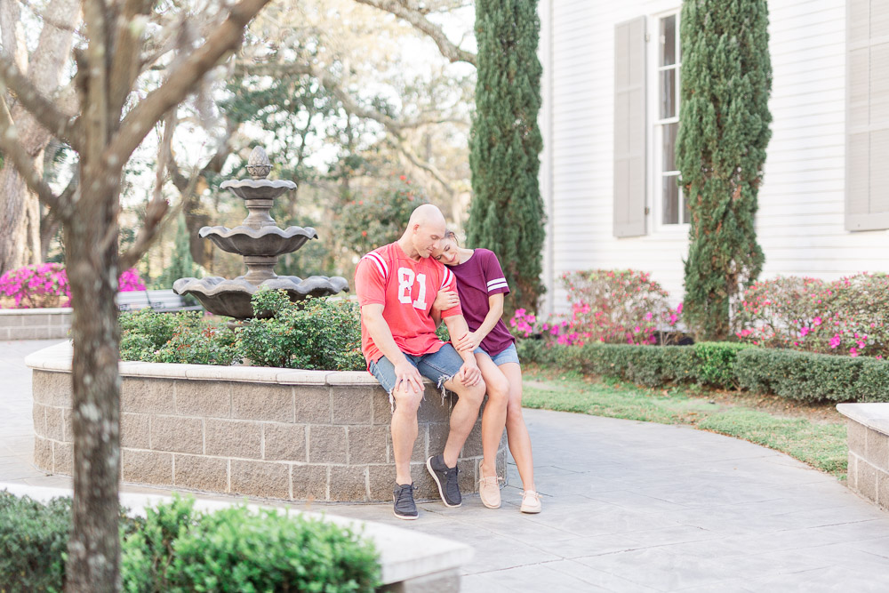 Casual Engagement session | FPC Ocean Springs Church | Annie Elise Photography