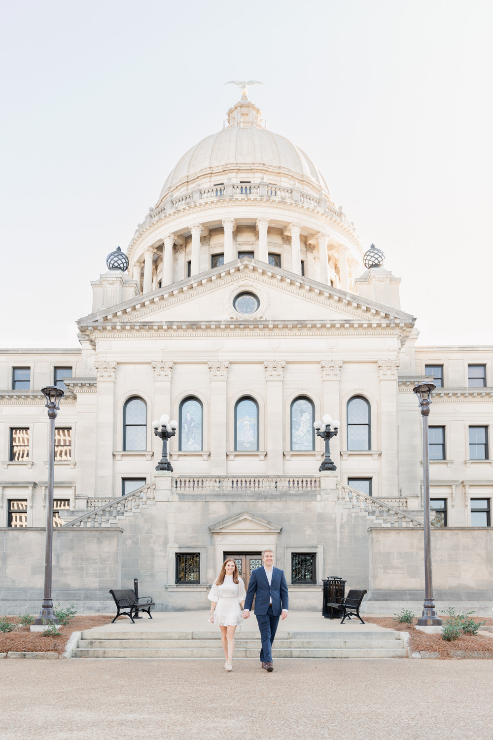 Annie Elise Photography | Mississippi State Capital | Jackson Engagement