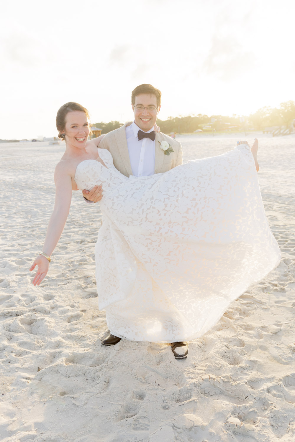 Annie Elise Photography - Mary + Stafford - Biloxi Beach Wedding