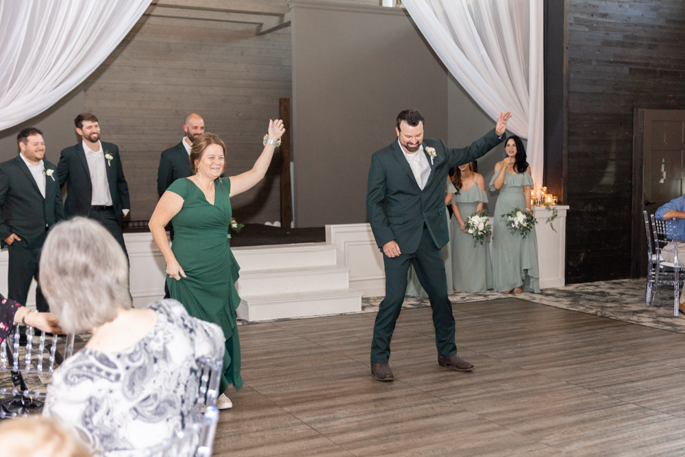 Jessica + Jordan - Annie Elise Photography - First Look Navy Dad-3