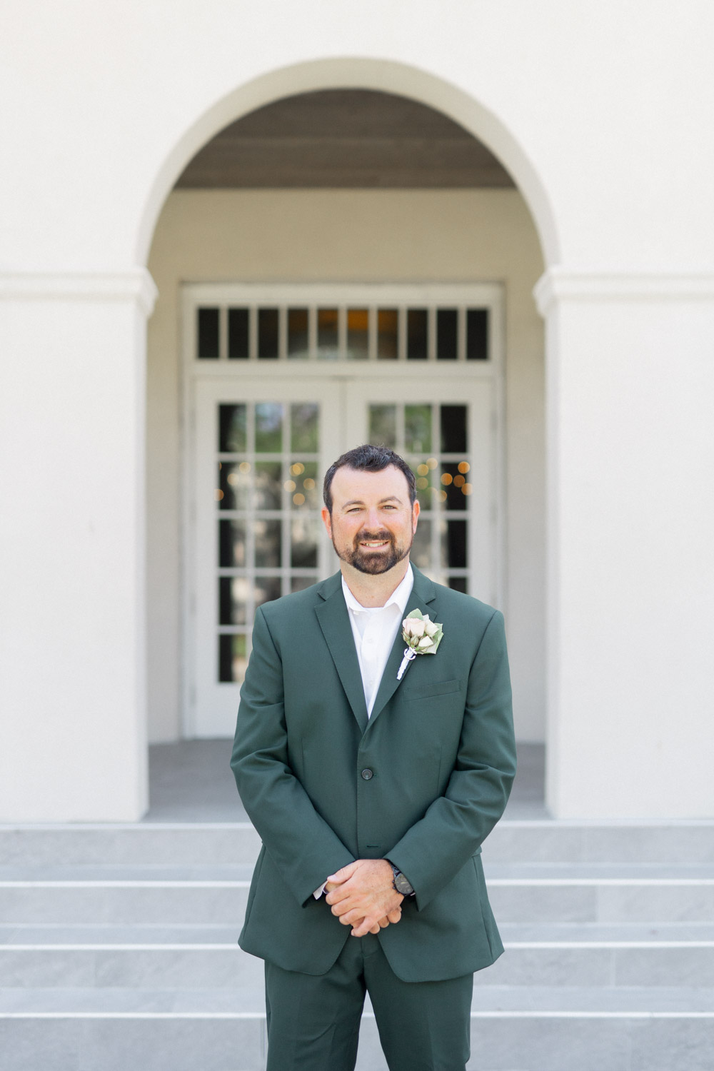 Jessica + Jordan - Annie Elise Photography - Groom Portrait