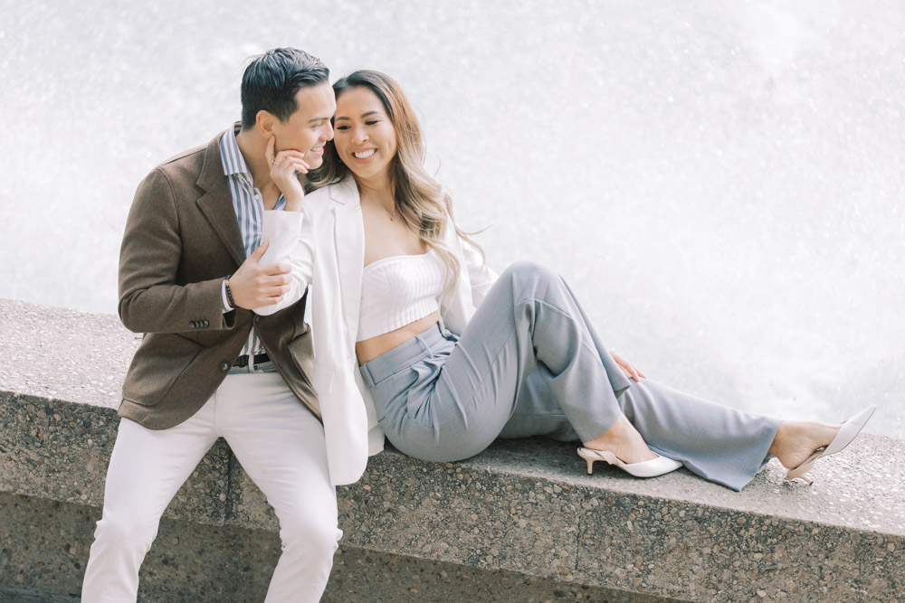 Texas styled engagement session | Water Gardens | Annie Elise Photography | Fine art photographer | Men 