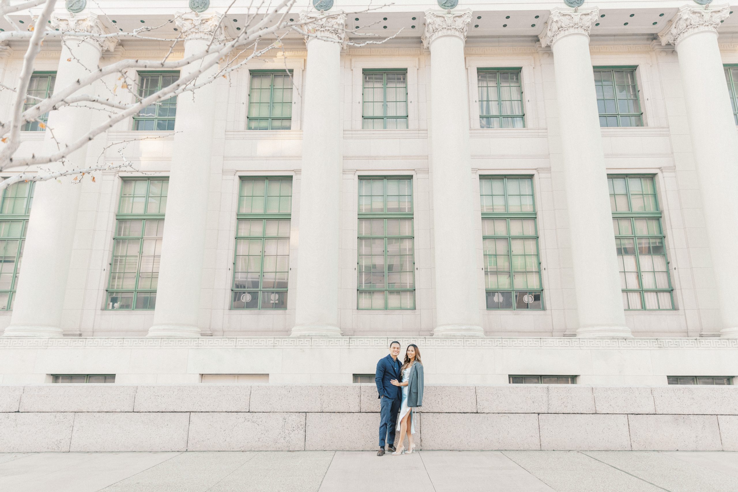 Vietnamese couple in engagement session